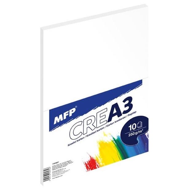 MFP Kartón kresliaci A3 250g - 10 listov