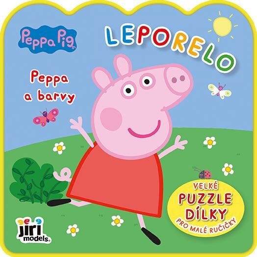 Jiri Models Moje prvé leporelo Prasiatko Peppa Farby