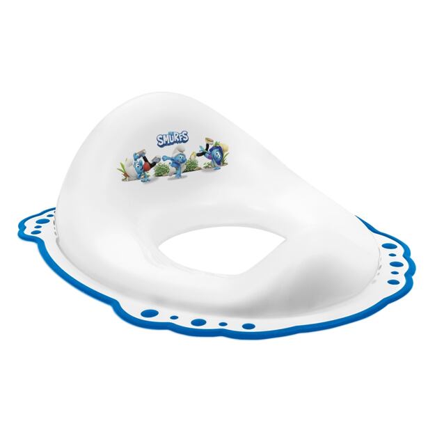 Maltex Sedátko na WC s protiskluzem The Smurfs - bílá/modrá
