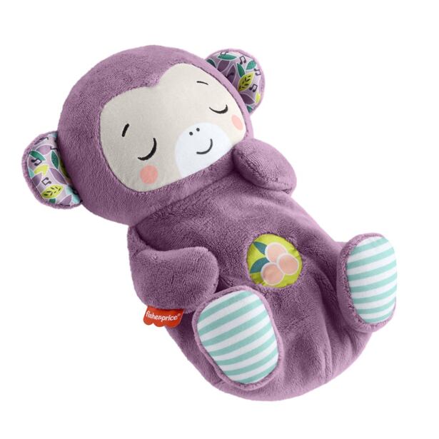 Mattel Fisher Price Mazlivá a uklidňující fialová opička