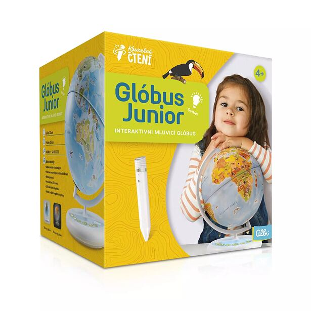 Albi Kúzelné čítanie Globus Junior CZ