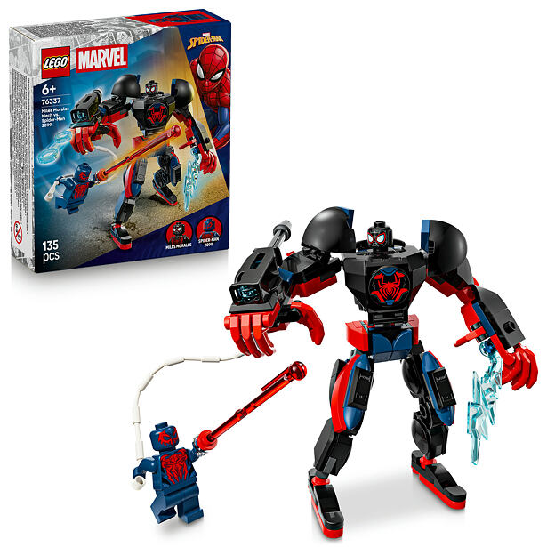 LEGO® | Marvel 76337 Roboter Miles Morales gegen Spider-Man 2099