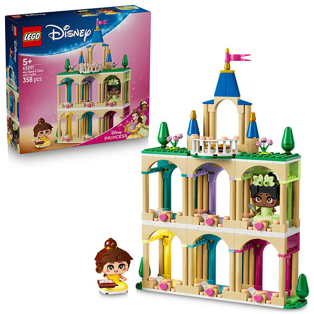 LEGO® │ Disney 43291 Mini Bella und Tiana mit Schloss