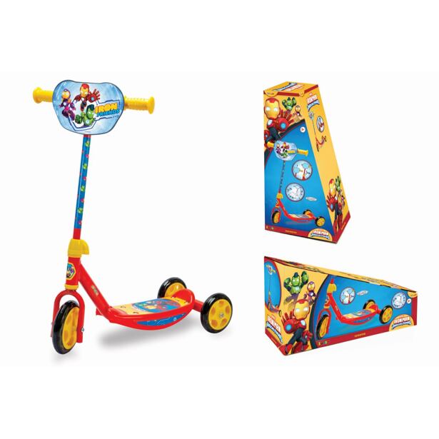 Smoby Marvel Iron Man Koloběžka, 3 kolečka