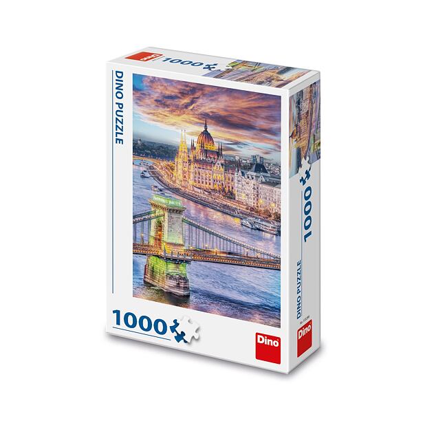 Dino Budapešť Reťazový most Puzzle 1000 dielikov
