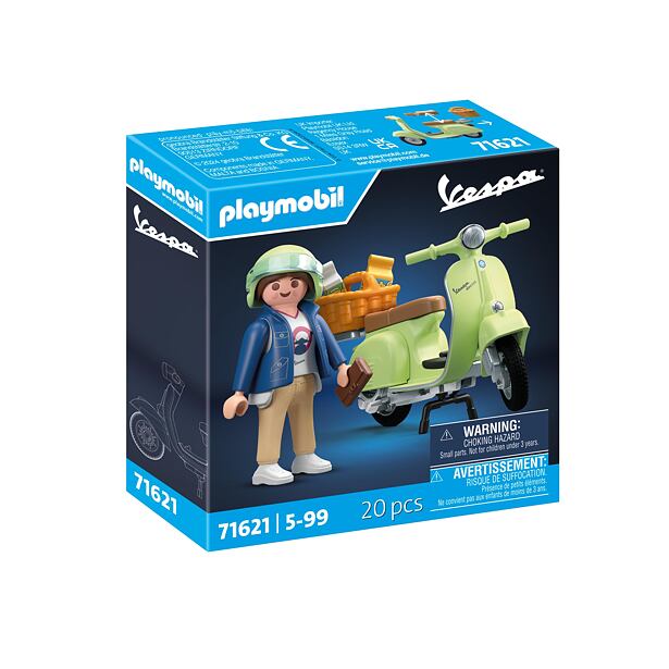 Playmobil 1969 Vespa 150 Sprint Veľko, svetlo zelená