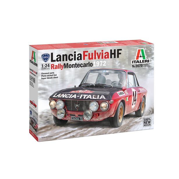 Italeri Modellbausatzauto 3670 - Lancia Fulvia HF (1:24)