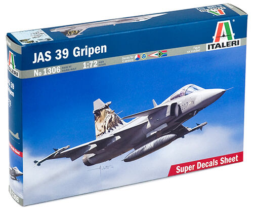 Italeri Model Kit letadlo 1306 - JAS 39 GRIPEN (1:72)