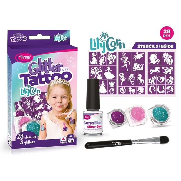 Set de tatuaje TyToo LilyCorn