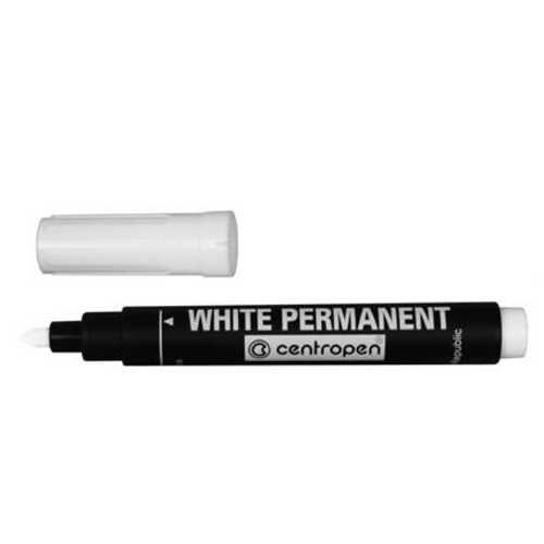 Centropen Značkovač bílý permanent