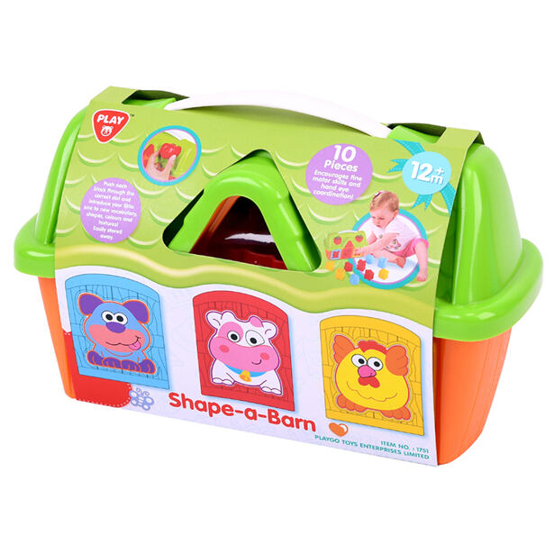 MAC TOYS Detská vkladačka - domček