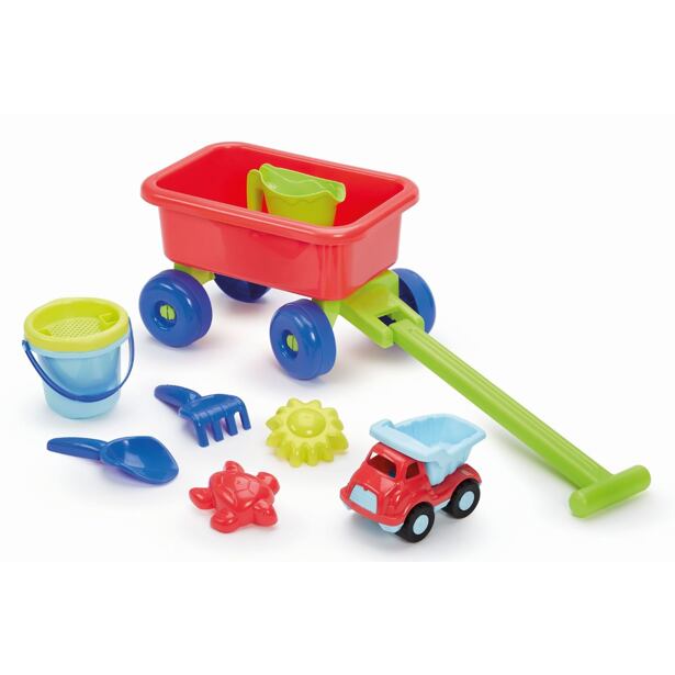 ECOFFIER Wagen mit Wasserkocher und Sandset