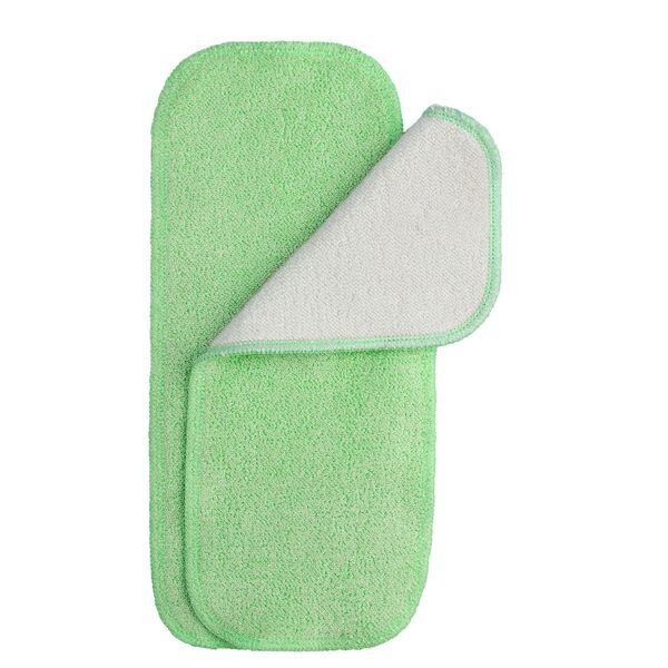 T-TOMI Bambusové vkladacie plienky, green / zelená, 2ks
