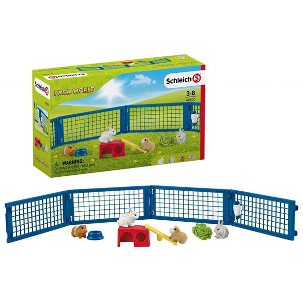 Schleich Oplotená aréna pre králiky a morčatá
