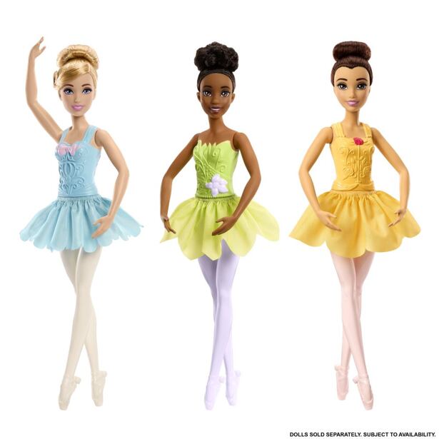 Mattel Disney Princess Baletka, viac druhov