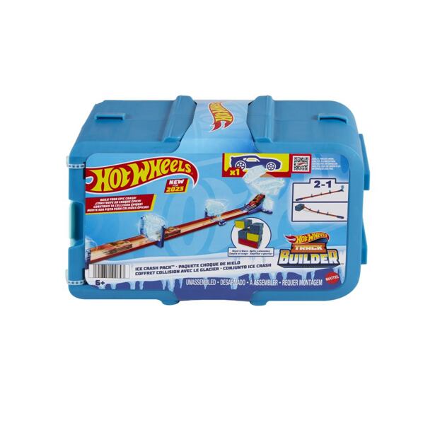 Mattel Hot Wheels Track Builder Balenie dráh so závodnými doplnkami, viac druhov