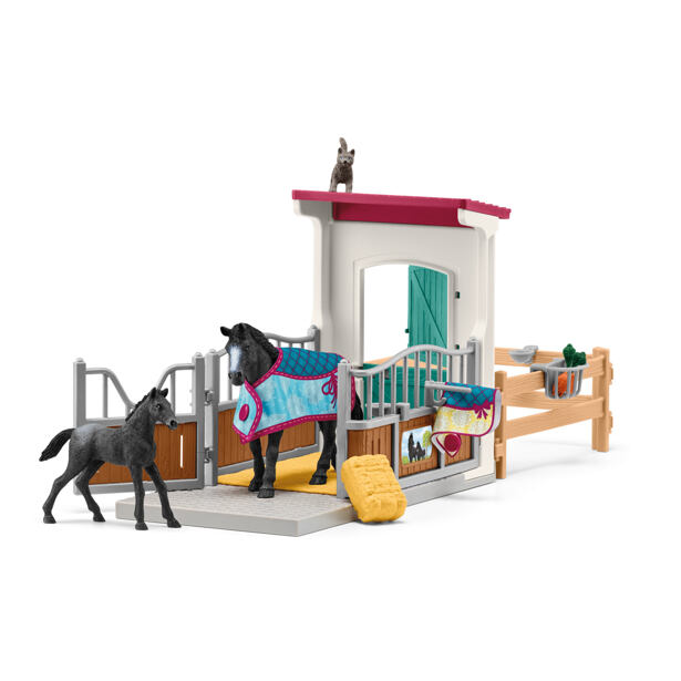 Schleich Box pre kone s kobylou a žriebäťom