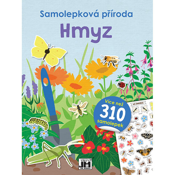JIRI MODELS Samolepková príroda Hmyz