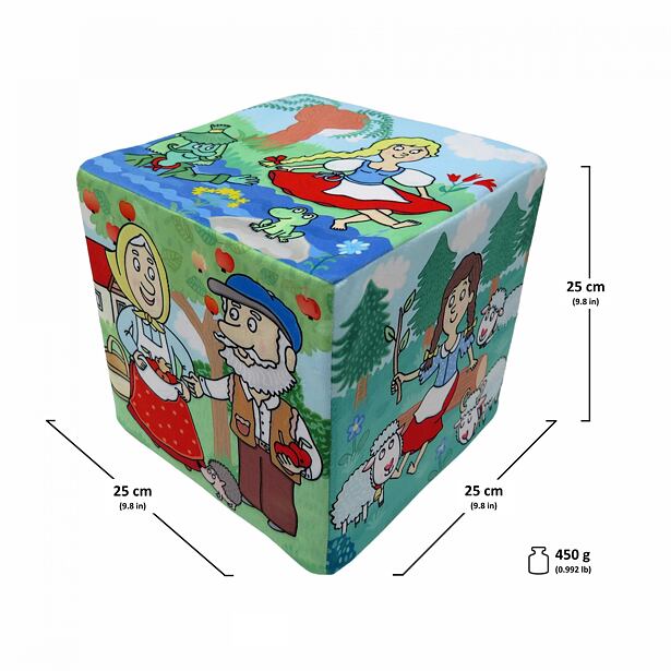 Moravská ústředna Kocka 25cm, pesničky