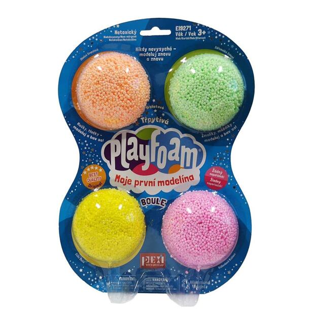 Pexi PlayFoam Boule 4pack-Trblietavé