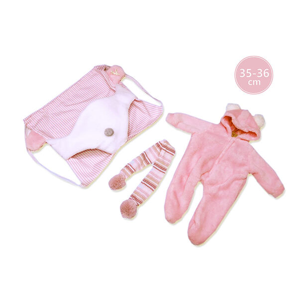 Llorens M636-34 oblečenie pre bábiku bábätko NEW BORN veľkosti 35-36 cm