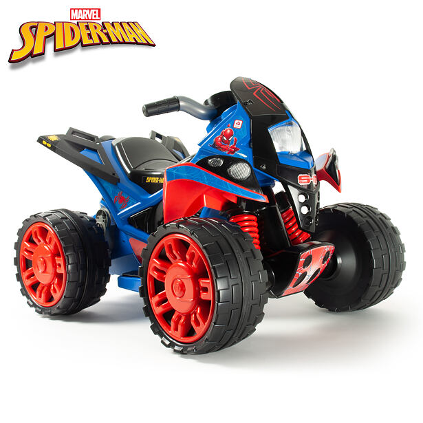 INJUSA 76160 Detská elektrická štvorkolka THE BEAST SPIDERMAN 12V