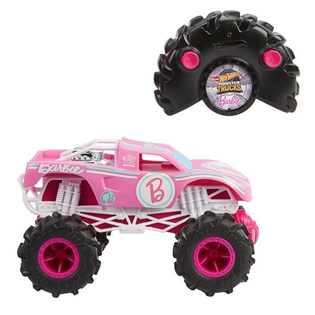 Mattel Hot Wheels RC Moster Trucks Barbie 1:24