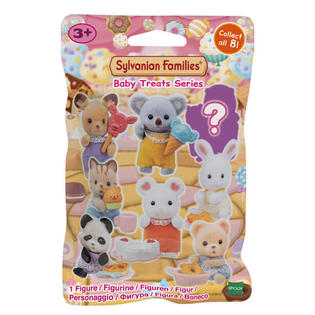 Sylvanian Families Zvířátka se sladkostmi, 8 druhů