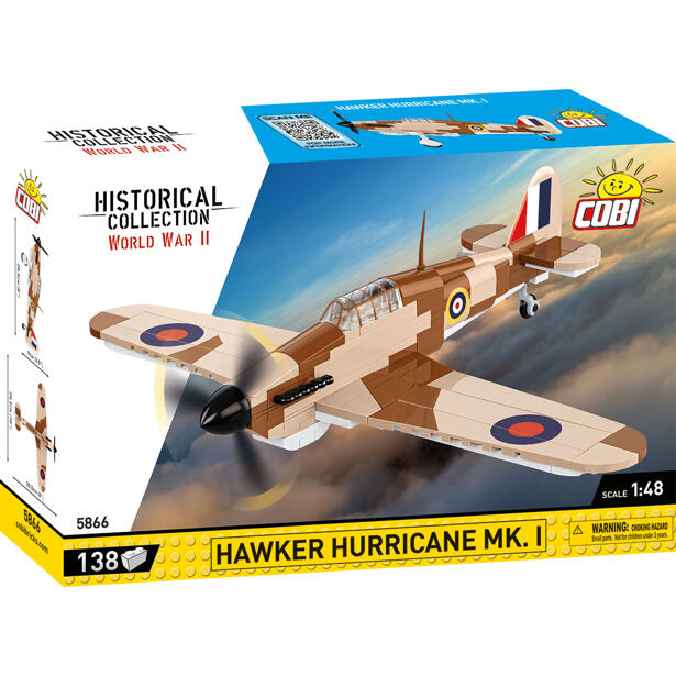 Cobi II WW Hawker Hurricane Mk. I, 1:48