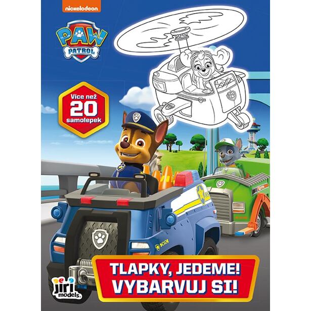 Jiri Models Vyfarbuj si! Tlapková patrola Tlapky, ideme!