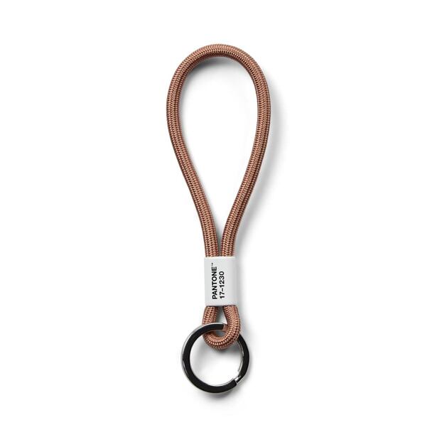 PANTONE Pútko na kľúče S - Mocha Mousse 17-1230 (barva roku 2025)