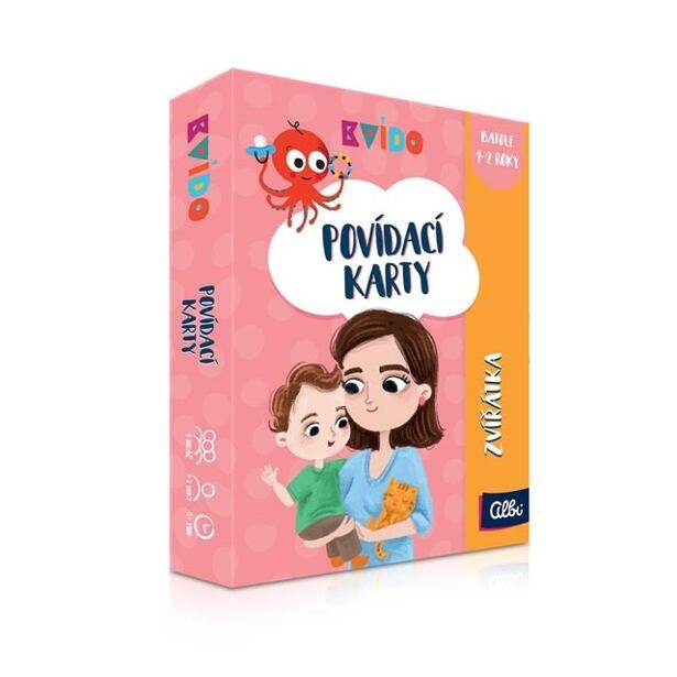 Albi Kvído - Povídací karty, více druhů