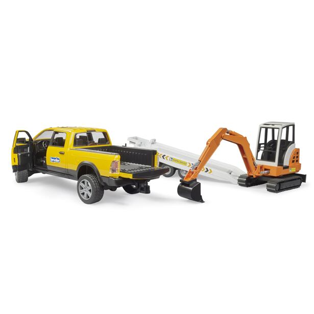 Bruder Terénní auto RAM, vozík, minibagr