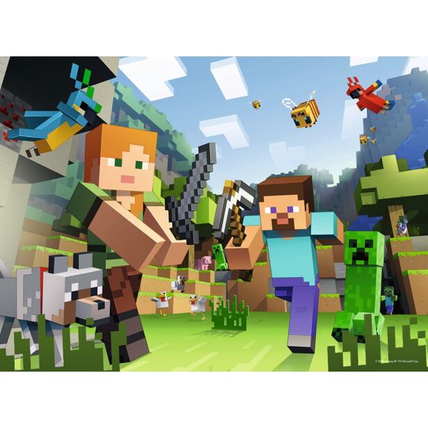 Ravensburger Minecraft Puzzle 100 dílků