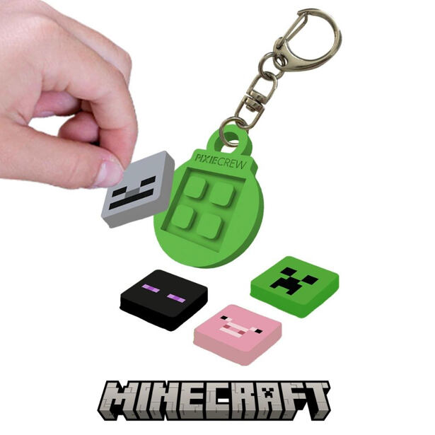 PIXIE CREW Clipring MINECRAFT kľúčenka