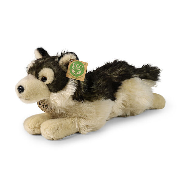 Rappa Plyšový vlk ležiaci 32 cm