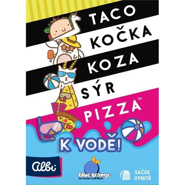 Albi Taco, kočka, koza, sýr, pizza - K vodě