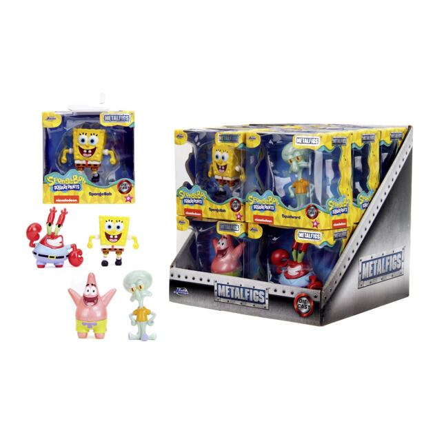 Jada Sponge Bob figúrka 2,5", 4 druhy