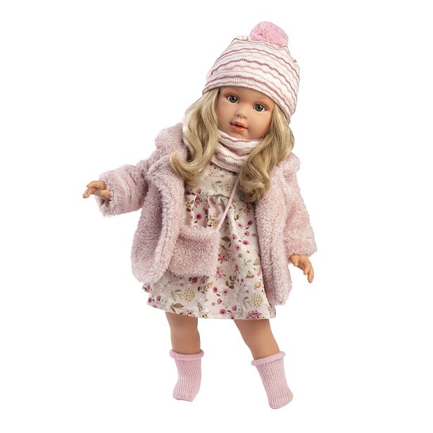 Llorens 54052 LUCIA realistická bábika s mäkkým látkovým telom 40 cm