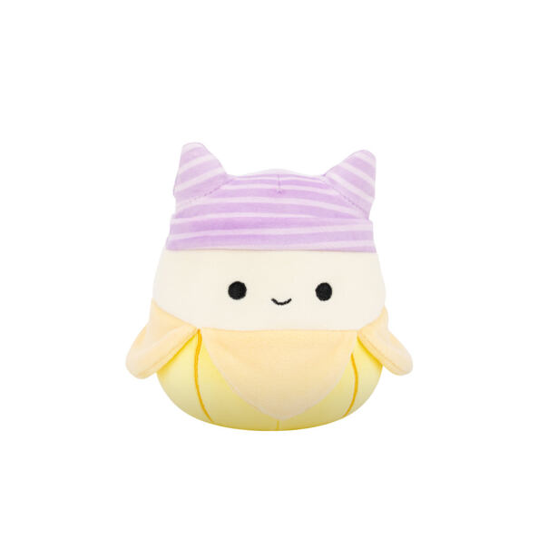 SQUISHMALLOWS Banană cu pălărie - Junie, 13 cm