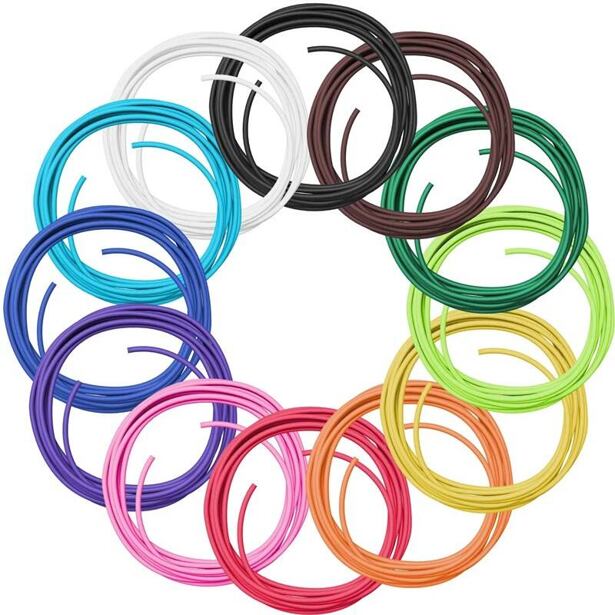 LAMAX ArtKid1 3D Filament Set - Sada náplní (12 farieb, 37 metrov)
