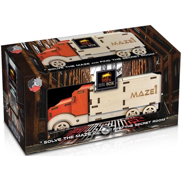 Albi Hlavolam Huzzle Secret box - Maze 1 Secret