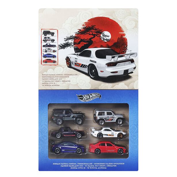 Hot Wheels Angličák Silver series streets of Japan