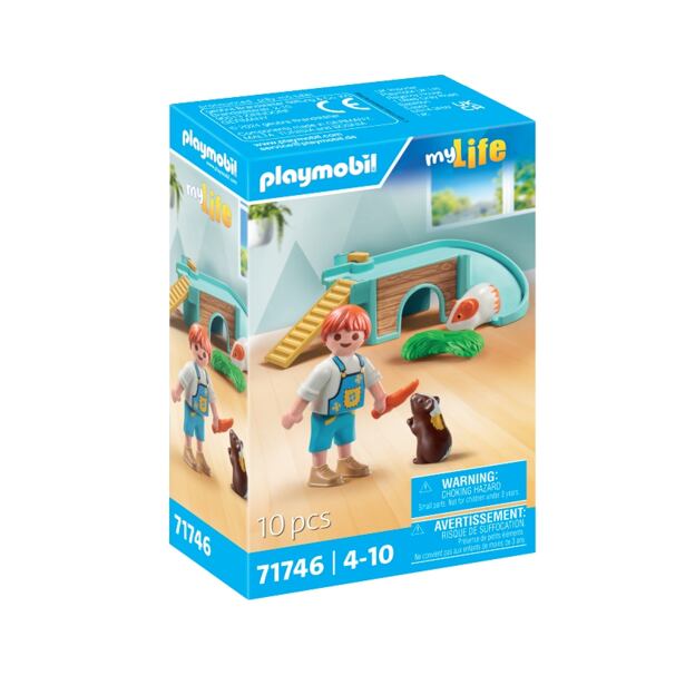Playmobil Chlapec s morčaťom