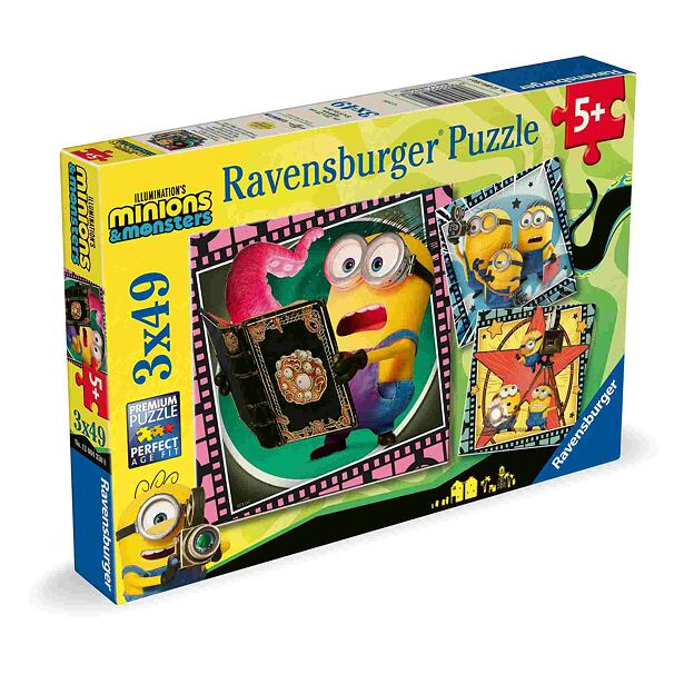 Ravensburger Mimoni 3 Puzzle 3x49 dielikov
