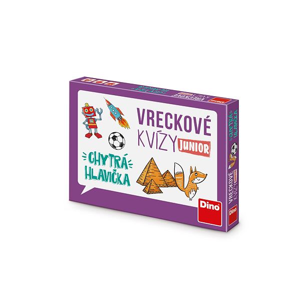 Dino Vreckové kvízy Junior – Chytrá hlavička Cestovná hra