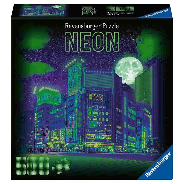 Ravensburger Colecția Neon: Puzzle Tokyo 500 piese