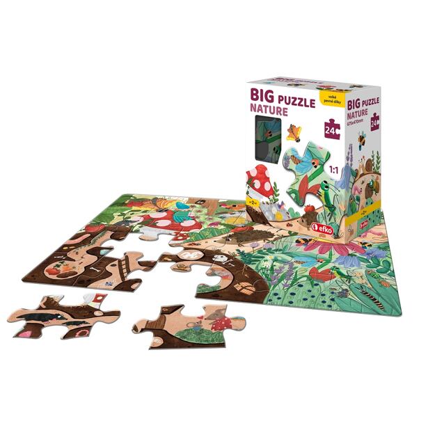 Efko Puzzle BIG – Nature 24 dílků