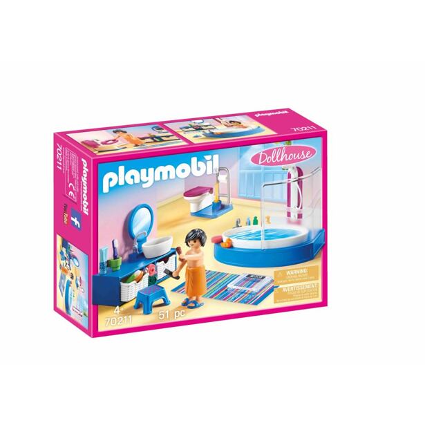 Playmobil Kúpeľňa s vaňou
