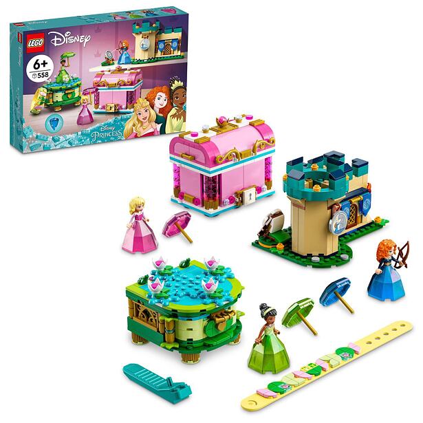 LEGO® │ Disney Princess™ 43203 Dornröschen, Rebel und Tianas magische Welt